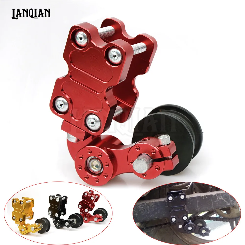 Universal Motorcycle Aluminum Rubber Chain Tensioner
